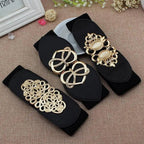 Luxury Black Elastic Women Belt Unique Belt Stretch Waistband Stylish Women Vintage Waist Belts Stevvex