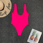 Luxury Black Female Swimsuit Vintage One Piece Ruffled Push Up Tummy Control Swimwear Halter One Piece Slimming Retro Swimsuit Women's Plus Size Push Up Bathing Suit Solid Red Swimwear Women Padded Bathing Suits Stevvex