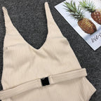 Luxury Black Female Swimsuit Vintage One Piece Ruffled Push Up Tummy Control Swimwear Halter One Piece Slimming Retro Swimsuit Women's Plus Size Push Up Bathing Suit Solid Red Swimwear Women Padded Bathing Suits Stevvex