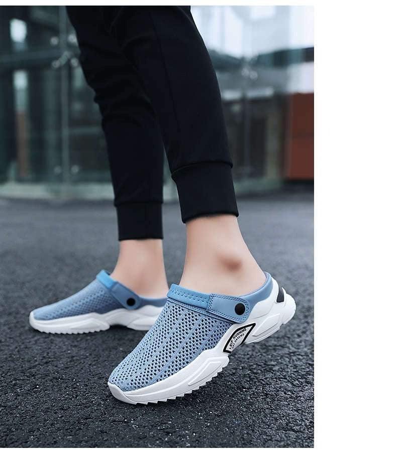 Luxury Black Mens Shoes Flip Flops Platform Slipper Sandals Men Shoe Summer Tennis Fitness Gym Garden Clog Shoes Sandals Summer Indoor Outdoor Walking Slipper Stevvex