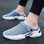 Luxury Black Mens Shoes Flip Flops Platform Slipper Sandals Men Shoe Summer Tennis Fitness Gym Garden Clog Shoes Sandals Summer Indoor Outdoor Walking Slipper Stevvex