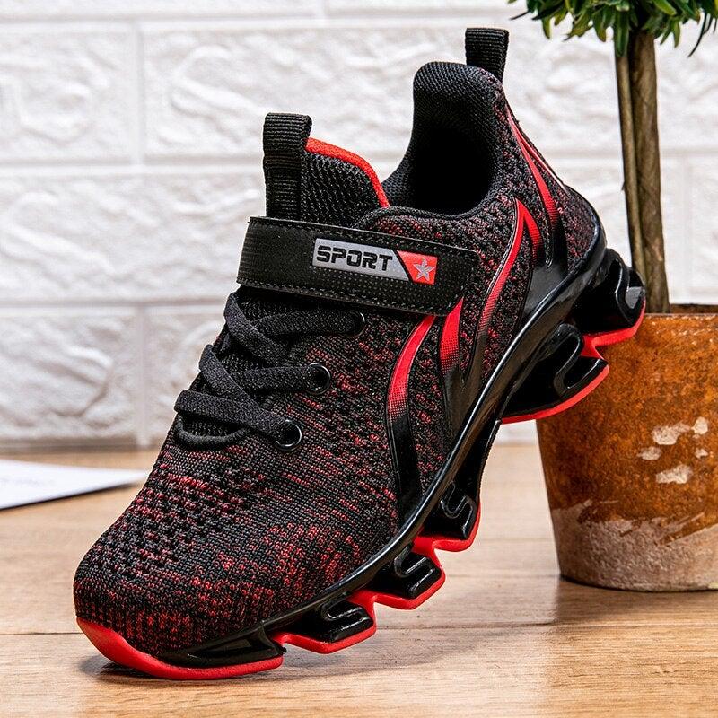 Luxury Boys Sneakers Kids Running Outdoor Children Sport Tennis Breathable Non-slip Sole Sneakers Outdoor Sport Walking Fashion Sneakers Stevvex