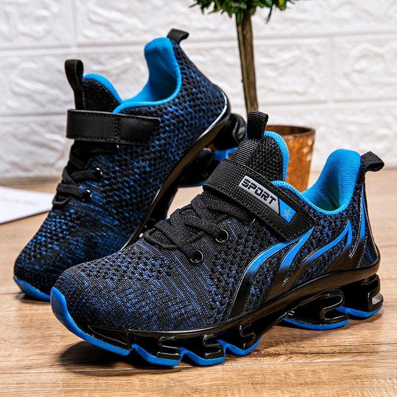 Luxury Boys Sneakers Kids Running Outdoor Children Sport Tennis Breathable Non-slip Sole Sneakers Outdoor Sport Walking Fashion Sneakers Stevvex