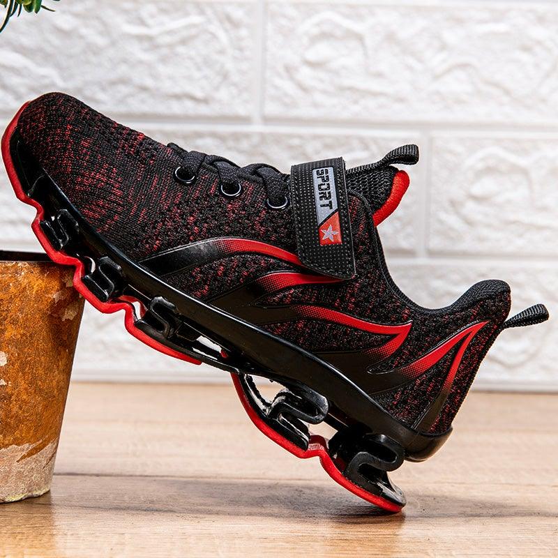 Luxury Boys Sneakers Kids Running Outdoor Children Sport Tennis Breathable Non-slip Sole Sneakers Outdoor Sport Walking Fashion Sneakers Stevvex