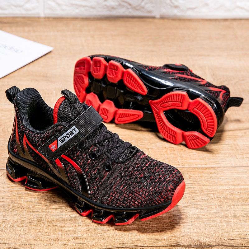 Luxury Boys Sneakers Kids Running Outdoor Children Sport Tennis Breathable Non-slip Sole Sneakers Outdoor Sport Walking Fashion Sneakers Stevvex