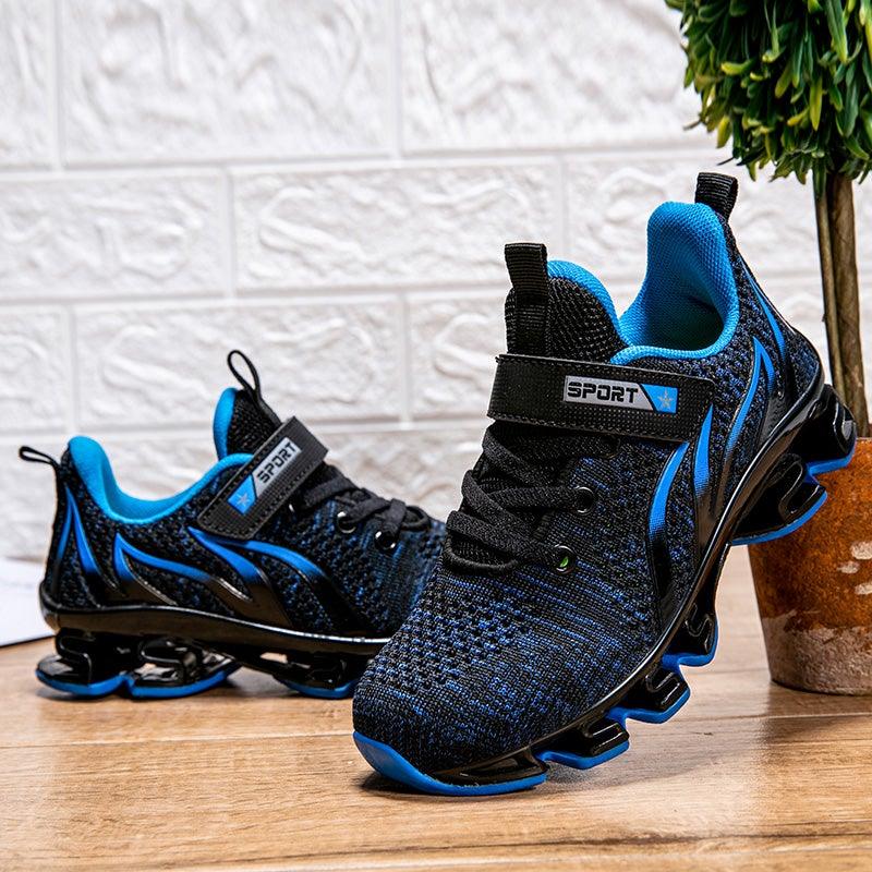Luxury Boys Sneakers Kids Running Outdoor Children Sport Tennis Breathable Non-slip Sole Sneakers Outdoor Sport Walking Fashion Sneakers Stevvex