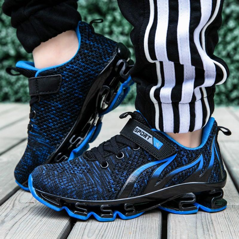 Luxury Boys Sneakers Kids Running Outdoor Children Sport Tennis Breathable Non-slip Sole Sneakers Outdoor Sport Walking Fashion Sneakers Stevvex