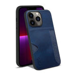 Luxury Brown Leather With Card Holder Phone Case For iPhone 11 12 Pro Max Soft Silicone Back Cover For iPhone 13 14 Pro Genuine Leather Case for iPhone Stevvex