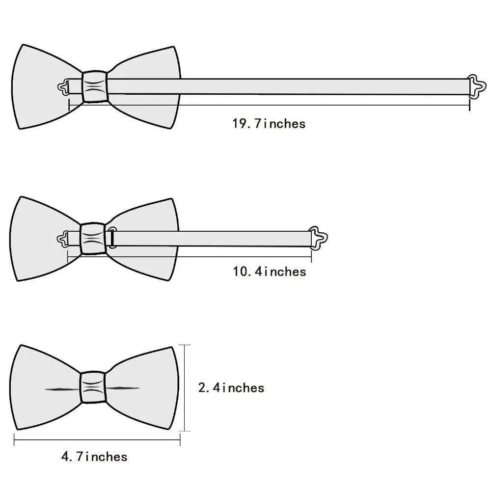 Luxury Butterfly Beige Silk Bow Ties For Men Gentlemens Cufflinks Set Elegant Design Wedding Party Bowties For Tuxedo Excellent Gift For Prom Stevvex