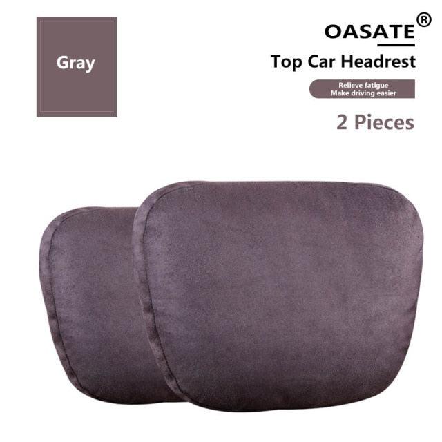 Luxury Car Neck Pillow Car Travel Neck Rest Pillows Seat Cushion Support Car Headrest Neck Support Seat Design Class Soft Universal Adjustable Car Neck Pillow Waist Pillow Universal Driving Seat Car Pillow Sleeping Neck Headrest Stevvex