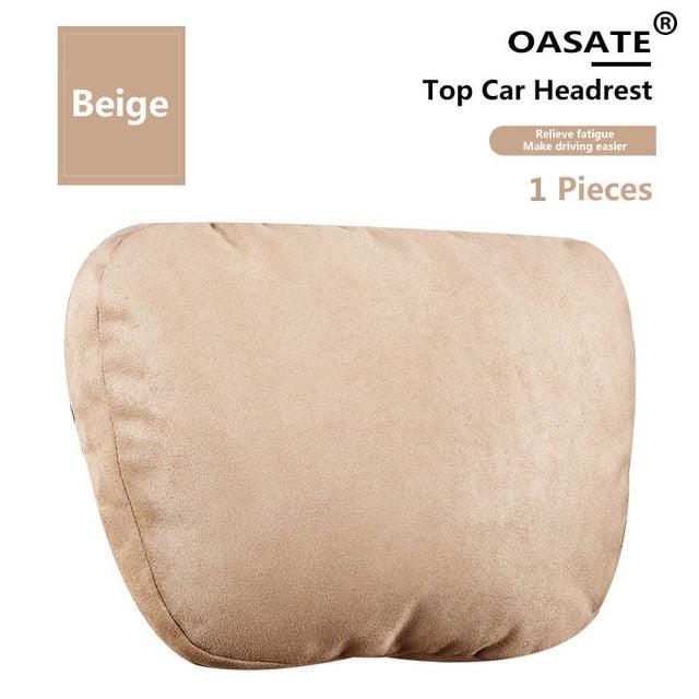 Luxury Car Neck Pillow Car Travel Neck Rest Pillows Seat Cushion Support Car Headrest Neck Support Seat Design Class Soft Universal Adjustable Car Neck Pillow Waist Pillow Universal Driving Seat Car Pillow Sleeping Neck Headrest Stevvex