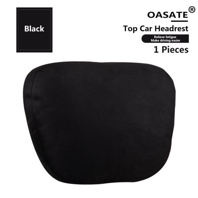 Luxury Car Neck Pillow Car Travel Neck Rest Pillows Seat Cushion Support Car Headrest Neck Support Seat Design Class Soft Universal Adjustable Car Neck Pillow Waist Pillow Universal Driving Seat Car Pillow Sleeping Neck Headrest Stevvex