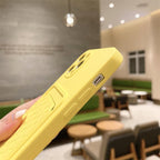 Luxury Colorful Card Holder Wallet Case For iPhone 14 13 11 12 Pro Max Mini 14 Plus Soft Silicone Purse Cover  Silicone Case with Card Holder Compatible with iPhone Stevvex