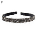 Luxury Crystal Pearl Rhinestone Headbands Fashion Women Hair Accessories Headdress Padded Hairbands Hair Bands Sparkly Hair Hoop Gorgeous Hair Accessories For Women Stevvex