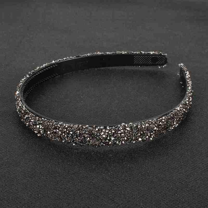 Luxury Crystal Pearl Rhinestone Headbands Fashion Women Hair Accessories Headdress Padded Hairbands Hair Bands Sparkly Hair Hoop Gorgeous Hair Accessories For Women Stevvex