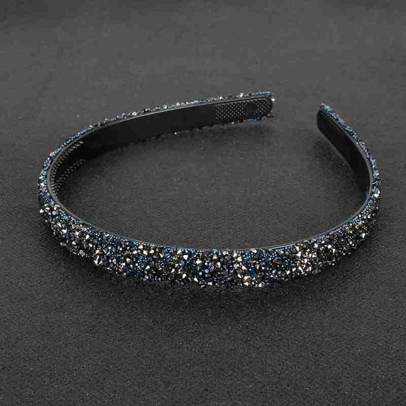 Luxury Crystal Pearl Rhinestone Headbands Fashion Women Hair Accessories Headdress Padded Hairbands Hair Bands Sparkly Hair Hoop Gorgeous Hair Accessories For Women Stevvex