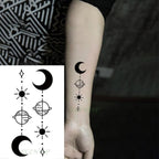 Luxury Different Waterproof Temporary Tattoo Sticker Snake Flower Fake Tattoo Body Art Adult Fashion Stickers For Womens Mens Stevvex