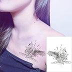 Luxury Different Waterproof Temporary Tattoo Sticker Snake Flower Fake Tattoo Body Art Adult Fashion Stickers For Womens Mens Stevvex
