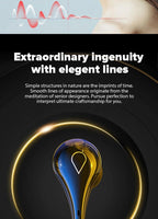 Luxury Earphone Bluetooth Compatible Headphones With Mic 3500mAh Mirror Charging Box Wireless Headphones Noise Cancelling HiFi Earbud Gaming Headsets Bluetooth MP3 Music Playes Sports Wireless Waterproof Touch Control Headphones Stevvex