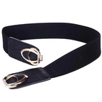 Luxury Elastic PU Leather Wide Belts For Women Fashion Stretchy Thick Waist Dress Plus Size Waistbands For Women Stevvex