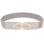 Luxury Elastic PU Leather Wide Belts For Women Fashion Stretchy Thick Waist Dress Plus Size Waistbands For Women Stevvex