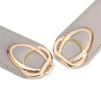 Luxury Elastic PU Leather Wide Belts For Women Fashion Stretchy Thick Waist Dress Plus Size Waistbands For Women Stevvex