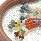 Luxury Elegance Fancy 33 Muslim Agate Tasbeeh with Tassels (MR083)
