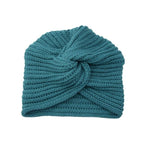 Luxury Fashion Ready To Wear Soft Cashmere Muslim Inner Hijab Caps Turban Cashmere Cross Elegant Wrap Head Hat Wool Lightweight Knitting Hijab Bonnet Cap For Women