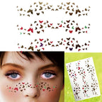 Luxury Flash Metallic Waterproof Temporary Tattoo Gold Silver Flower Tattoo Sticker Long Lasting Gold Design For Womens Stevvex