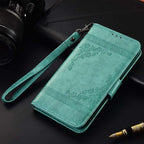 Luxury Flip wallet Leather Case For iphone 11 13 12 Pro 12Mini Card Holder Phone Cover Premium Leather iPhone 11 Pro Case Kickstand Card Holder Flip Leather Wallet Phone Case Stevvex