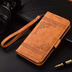 Luxury Flip wallet Leather Case For iphone 11 13 12 Pro 12Mini Card Holder Phone Cover Premium Leather iPhone 11 Pro Case Kickstand Card Holder Flip Leather Wallet Phone Case Stevvex