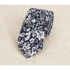 Luxury Flower Handmade Cotton Ties For Men Classic Colorful Printed Floral Designs Necktie For Wedding Stevvex