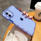Luxury Fluorescence Phone Case For iPhone 13 14Pro Max 14 Plus Shockproof Clear Soft Silicone Cover Shockproof Thin Transparent Case  Drop Protection for iPhone