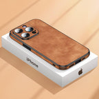 Luxury Full Protection Bumper Shockproof Business Leather Phone Case For iPhone 14 13 12 11 Pro Max Plus Cover Slim Leather Luxury PU Flexible Bumper Non-Slip Grip Shockproof Full Body Protective Cover Stevvex