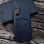 Luxury Leather Card Retro Case for iPhone 14 13 12 Mini 11 Pro Max X XR XS Slim Soft Cover for 14 Max Built-in Metal Plate for Magnetic Mounting & Card Holder Phone Case Stevvex