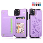 Luxury Leather Case For iPhone 14 12 13 Pro Comfortable Soft Wallet Card Slots Phone Flip Cover Wallet Case with Card Holder for iPhone Stevvex