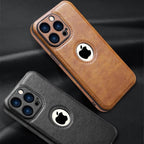 Luxury Leather Case for iPhone 14 13 12 11 Pro MAX XS XR 7 8 Plus Classic Silicone Phone Cover  Leather Case Thin Flexible Soft Grip Luxury PU Leather Cover for Men Durable Anti-Scratch Full Phone Cases Stevvex