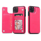 Luxury Leather Cover For iPhone 14 12 13 Mini 11 Pro XR XS Max 6 6s 7 8 Plus 5 5s Wallet Phone Card Slot Flip PU Leather Kickstand Card Slots Case Double Magnetic Clasp Durable Shockproof Cover For iPhone Stevvex