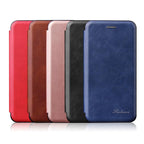 Luxury Leather Flip Case For Xiaomi Redmi Note 9 9S 10 5G 10S 11 11S 8 Pro 8T 7 + Plus Wallet Cover On Redmi 7A 6 6A 9 9A 9C 9T Durable Leather flip Back Covers Stevvex