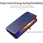 Luxury Leather Flip Case For Xiaomi Redmi Note 9 9S 10 5G 10S 11 11S 8 Pro 8T 7 + Plus Wallet Cover On Redmi 7A 6 6A 9 9A 9C 9T Durable Leather flip Back Covers Stevvex