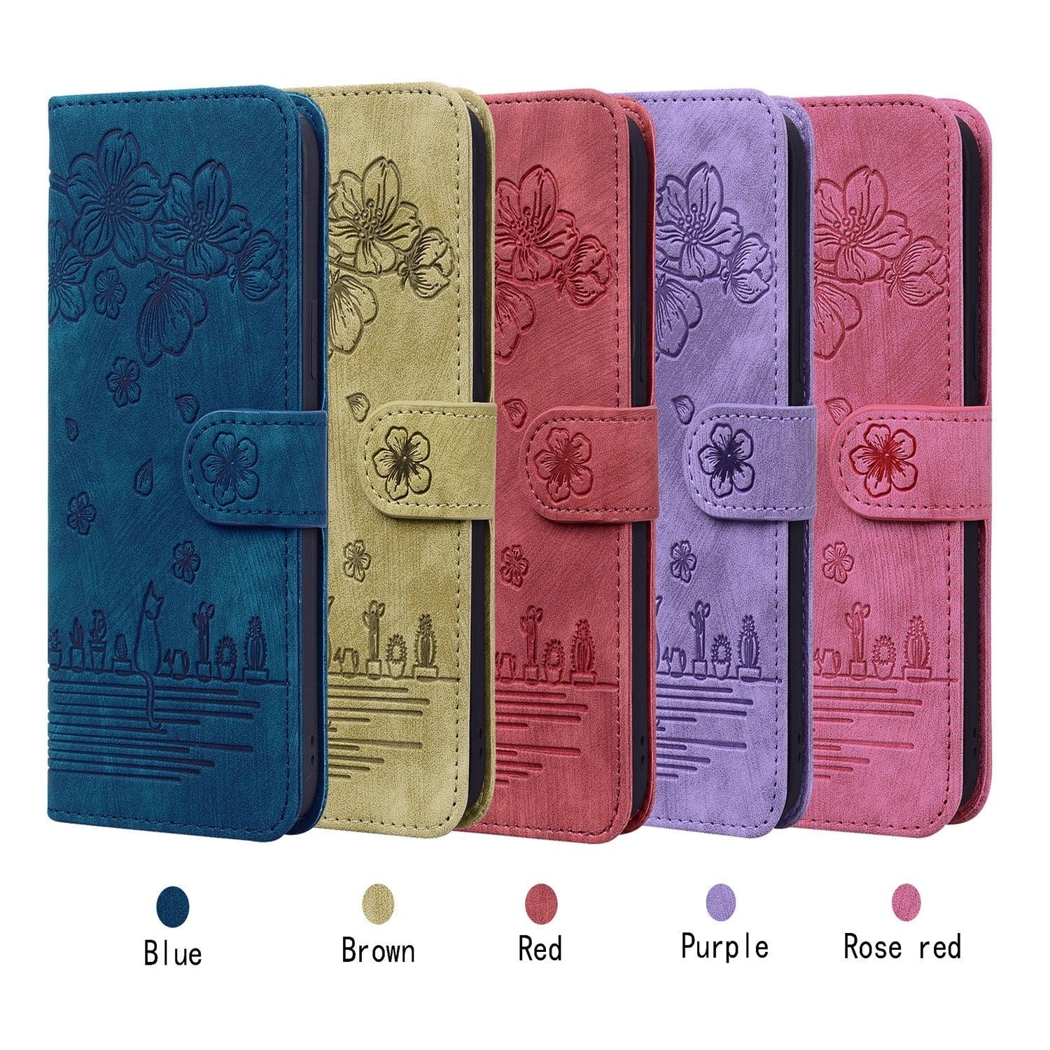 Luxury Leather Flip Phone Case For iPhone 14 13 Pro Max 11 12 Mini XR X XS Max Magnetic Wallet Bracket Cover PU Leather Stylish Case with Credit Card Holder Flip Drop Protection Shockproof Phone Cover Stevvex