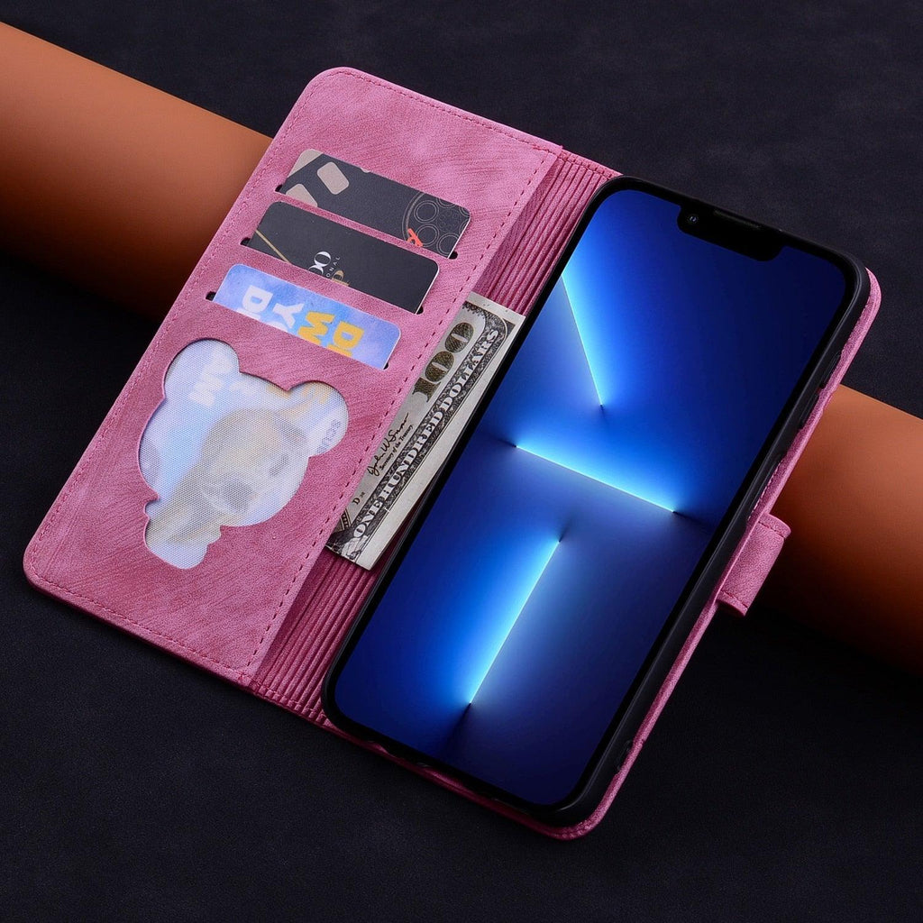 Luxury Leather Flip Phone Case For iPhone 14 13 Pro Max 11 12 Mini XR X XS Max Magnetic Wallet Bracket Cover PU Leather Stylish Case with Credit Card Holder Flip Drop Protection Shockproof Phone Cover Stevvex