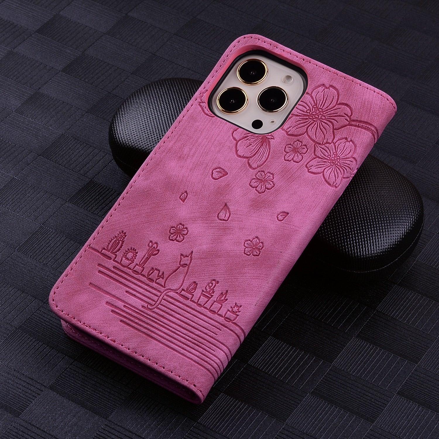 Luxury Leather Flip Phone Case For iPhone 14 13 Pro Max 11 12 Mini XR X XS Max Magnetic Wallet Bracket Cover PU Leather Stylish Case with Credit Card Holder Flip Drop Protection Shockproof Phone Cover Stevvex