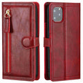 Luxury Leather Flip Wallet Case For iPhone 14 13 12 11 Pro MAX  X XS XR Card Holder Stand Cover Retro Brown Card Holder Slots Pocket Case PU Leather Magnetic Closure Kickstand Shockproof Flip Case Stevvex