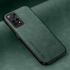 Luxury Leather Magnetic Case For Xiaomi Redmi Note 11 10 9 11E Pro 11S 10S 12 12X 10C POCO X3 NFC Pro F3 Covers With Metal Plate  Leather Premium Back Cover Mobile Phone Case Flexible Protective Ultra Thin Scratchproof Phone Cover Stevvex