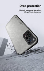 Luxury Leather Magnetic Case For Xiaomi Redmi Note 11 10 9 11E Pro 11S 10S 12 12X 10C POCO X3 NFC Pro F3 Covers With Metal Plate  Leather Premium Back Cover Mobile Phone Case Flexible Protective Ultra Thin Scratchproof Phone Cover Stevvex