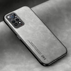 Luxury Leather Magnetic Case For Xiaomi Redmi Note 11 10 9 11E Pro 11S 10S 12 12X 10C POCO X3 NFC Pro F3 Covers With Metal Plate  Leather Premium Back Cover Mobile Phone Case Flexible Protective Ultra Thin Scratchproof Phone Cover Stevvex