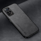 Luxury Leather Magnetic Case For Xiaomi Redmi Note 11 10 9 11E Pro 11S 10S 12 12X 10C POCO X3 NFC Pro F3 Covers With Metal Plate  Leather Premium Back Cover Mobile Phone Case Flexible Protective Ultra Thin Scratchproof Phone Cover Stevvex