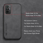 Luxury Leather Magnetic Case For Xiaomi Redmi Note 11 10 9 11E Pro 11S 10S 12 12X 10C POCO X3 NFC Pro F3 Covers With Metal Plate  Leather Premium Back Cover Mobile Phone Case Flexible Protective Ultra Thin Scratchproof Phone Cover Stevvex