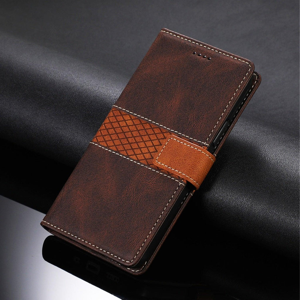Luxury Leather Magnetic Flip Case For iPhone 14 13 12 Mini 11 Pro XS Max X XR 6 6s 8 7 Plus SE Wallet Card Phone Cover PU Leather Wallet Case with Card Pockets Back Flip Cover for iPhone Stevvex
